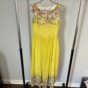 Medium Yellow Asian Style Dress